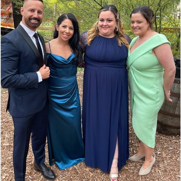 Little Mistress Dresses & Skirts - Beautiful Navy formal dress - only worn once ! Perfect for a wedding or event